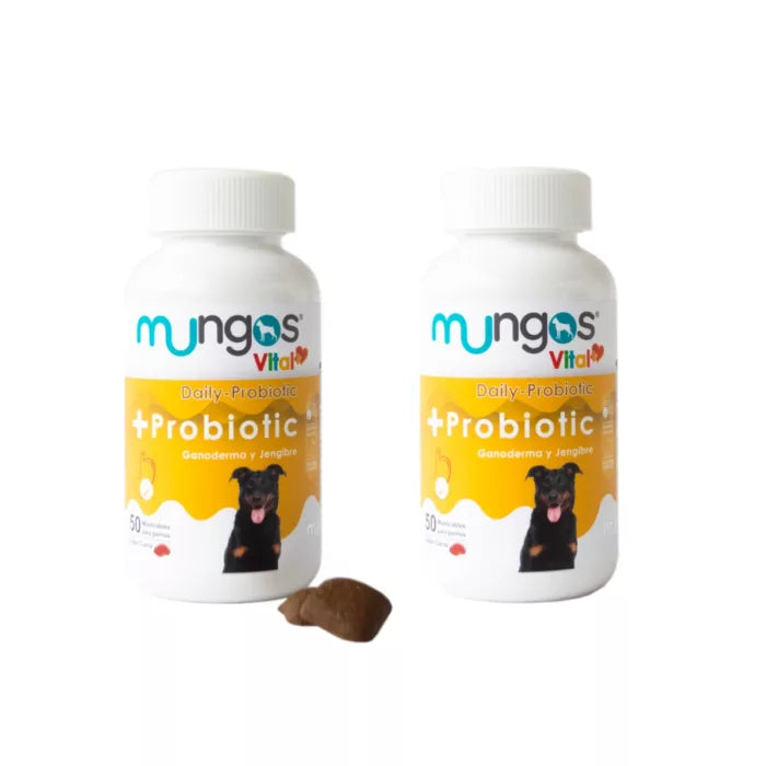 Probióticos para perros – Salud intestinal – Mungos vital Probiotic x 50 unidades blandas