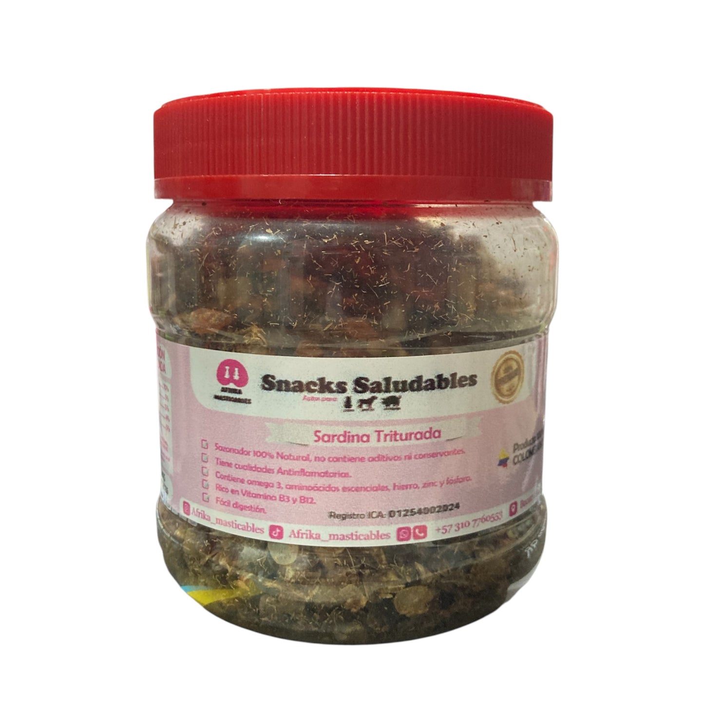 Sazonador de Sardinas Trituradas Afrika Masticables
