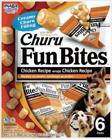 Churu Fun Bites Dog x 6 Packs