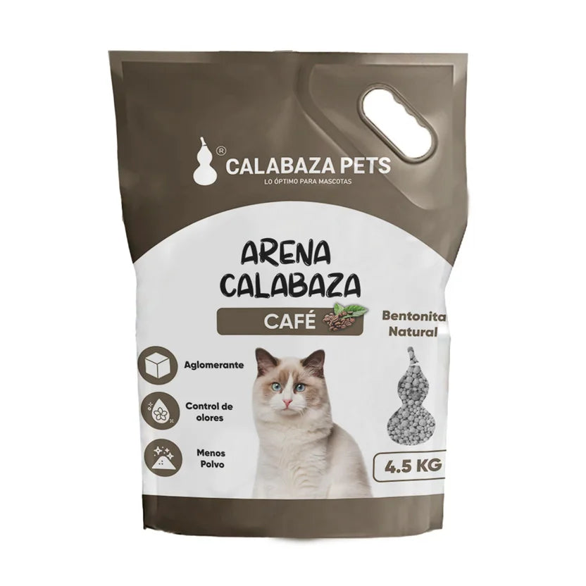 Arena para gatos Calabaza 4.5 kilos