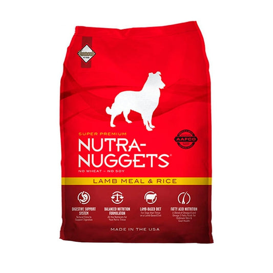 Nutra Nuggets Cordero y Arroz