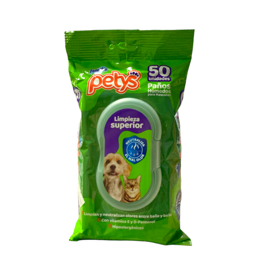 Pañitos Húmedos Petys x 50