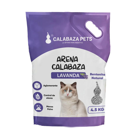 Arena para gatos Calabaza 4.5 kilos