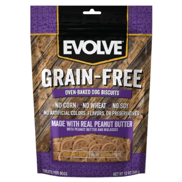 Evolve Grain Free With Penaut Butter & Molsses Biscuits
