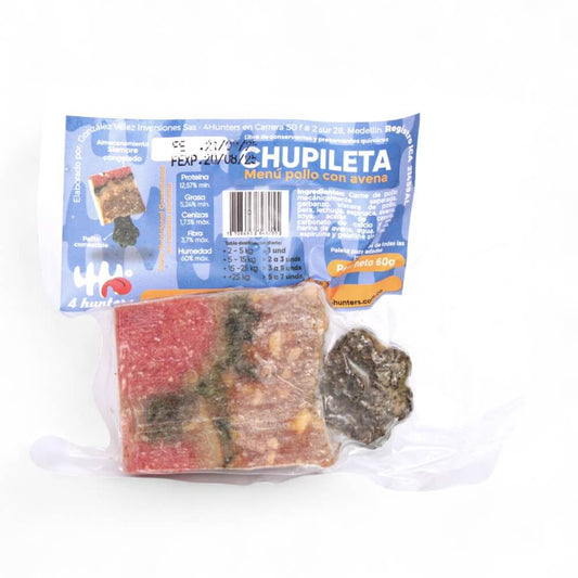Paleta para perros Pollo con Avena /ch