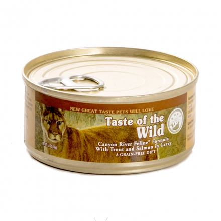 Taste of the Wild Gatos Canyon River Trucha y Salmón 5.5 oz