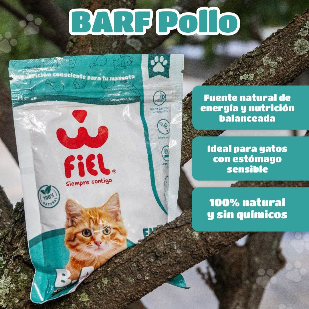 Dieta Barf Gato | Pollo 200g