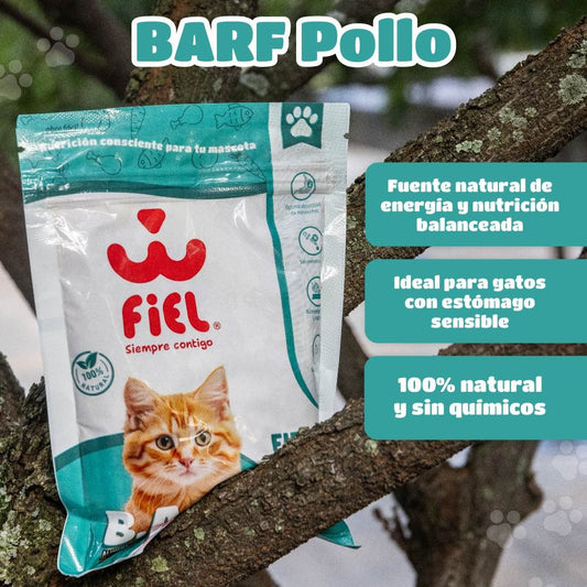 Dieta Barf Gato | Pollo 200g